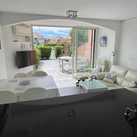 Douceur Du Rivage - 6pers - Clim - Parking - Wifi - Ile Des Marinas - Au Bord De L'eau - Histoire De Cles בית נופש *
