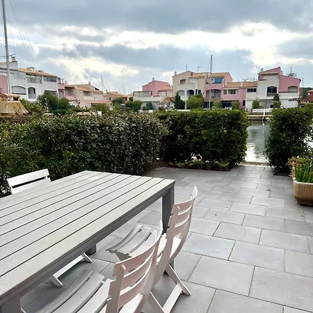 Douceur Du Rivage - 6pers - Clim - Parking - Wifi - Ile Des Marinas - Au Bord De L'eau - Histoire De Cles *