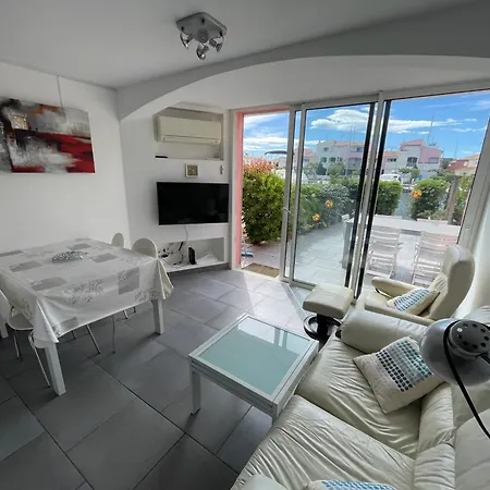Douceur Du Rivage - 6pers - Clim - Parking - Wifi - Ile Des Marinas - Au Bord De L'eau - Histoire De Cles בית נופש